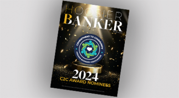 an image of the July/August 2025 Hoosier Banker magazine cover